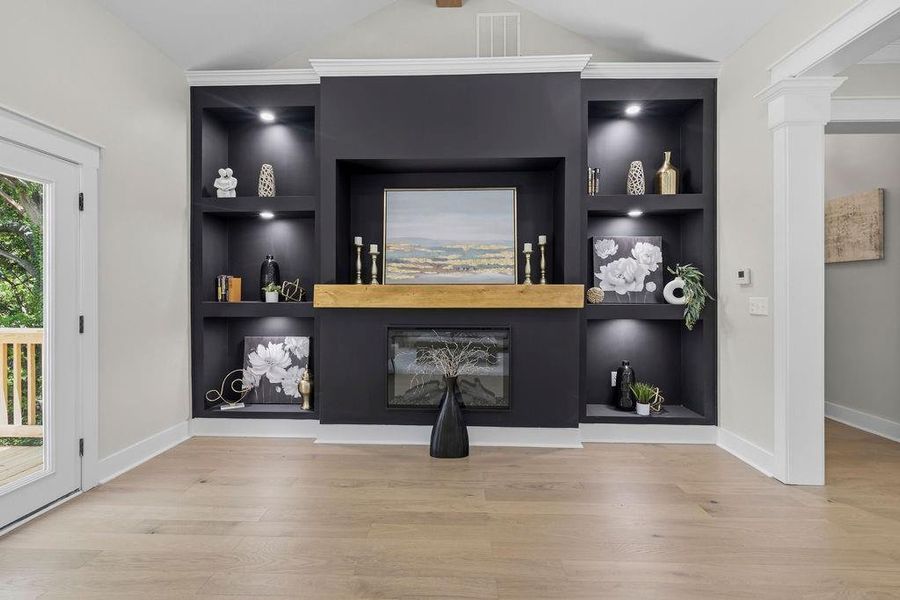 Furnished interior view inside a new home in , Marietta (Image 15).