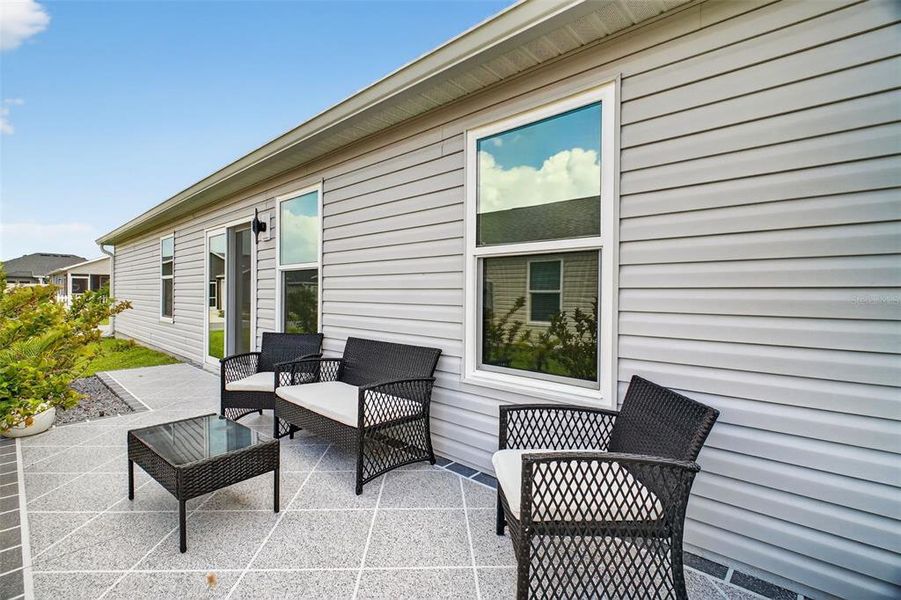 Front exterior of a new home in , The Villages, FL, highlighting curb appeal (Image 2). Front exterior of a new home in , The Villages, FL, highlighting curb appeal (Image 2).