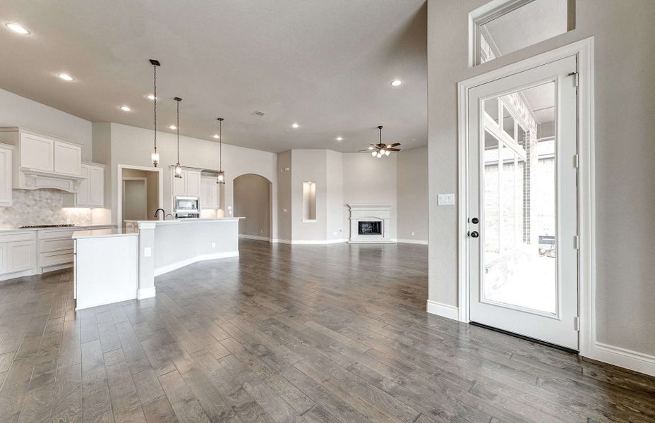 Spacious, unfurnished interior of a new home in Bridgeland 60′, Cypress (Image 27). Spacious, unfurnished interior of a new home in Bridgeland 60′, Cypress (Image 27).