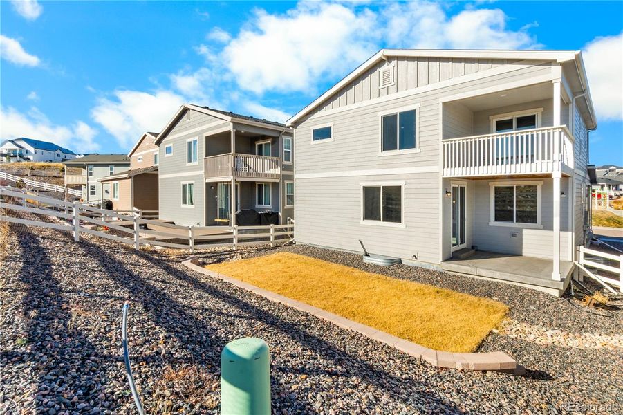 Imagine the entertaining you can do back here!