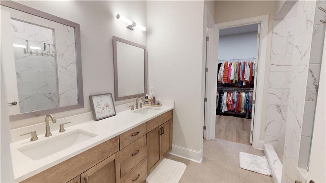 Furnished interior view inside a new home in , Peachtree Corners (Image 28).