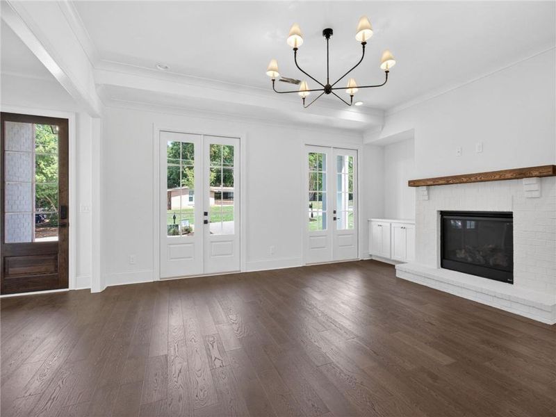 Spacious, unfurnished interior of a new home in , Suwanee (Image 25).