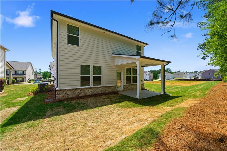Exterior details and patio area of a home in Westminster, Covington (Image 3).