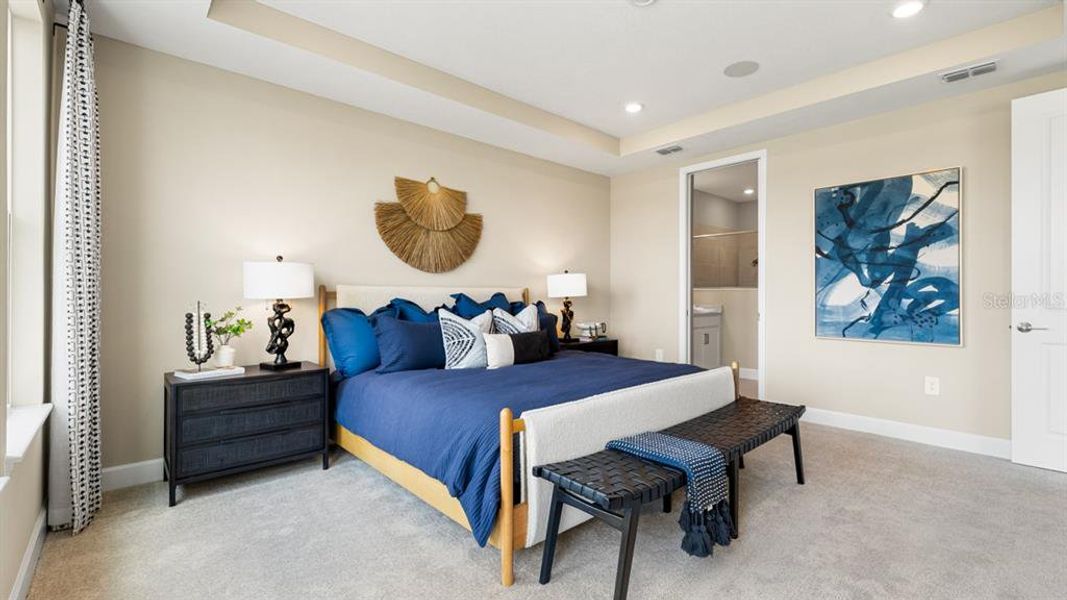 Furnished interior view inside a new home in Indigo Creek, Apollo Beach (Image 3).