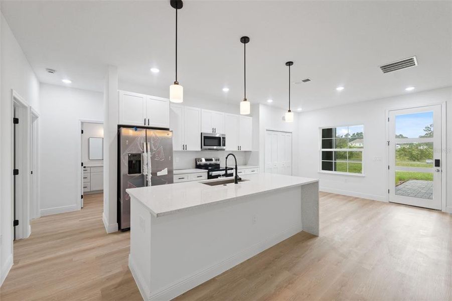 Furnished interior view inside a new home in , Ocala (Image 6).