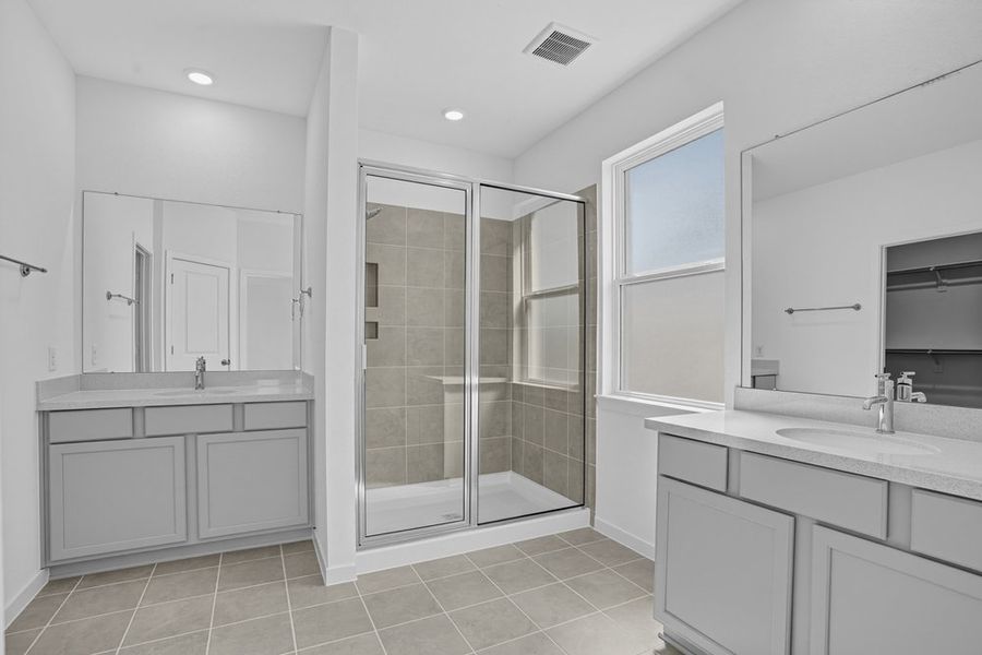 Furnished interior view inside a new home in Avalon at Cypress, Cypress (Image 6).
