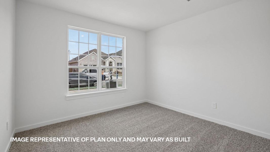 Spacious, unfurnished interior of a new home in Rosenbusch Ranch, Leander (Image 27).