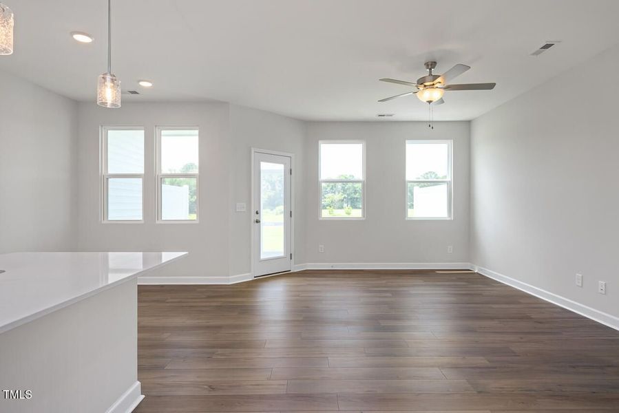 Spacious, unfurnished interior of a new home in Springvale, Fuquay Varina (Image 71).