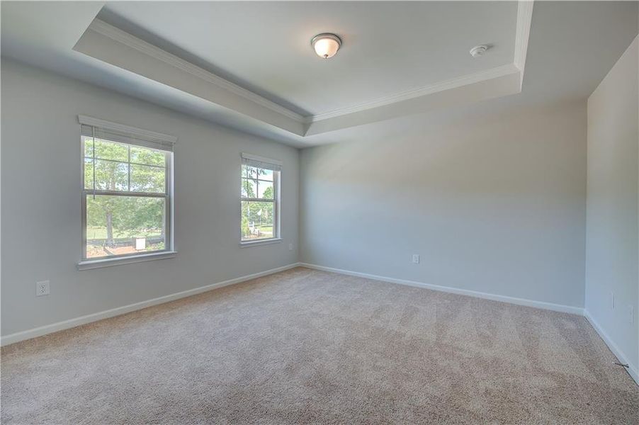 Spacious, unfurnished interior of a new home in Grandview at Millers Mill, Stockbridge (Image 27). Spacious, unfurnished interior of a new home in Grandview at Millers Mill, Stockbridge (Image 27).