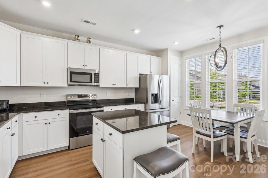 Furnished interior view inside a new home in , Charlotte (Image 10).