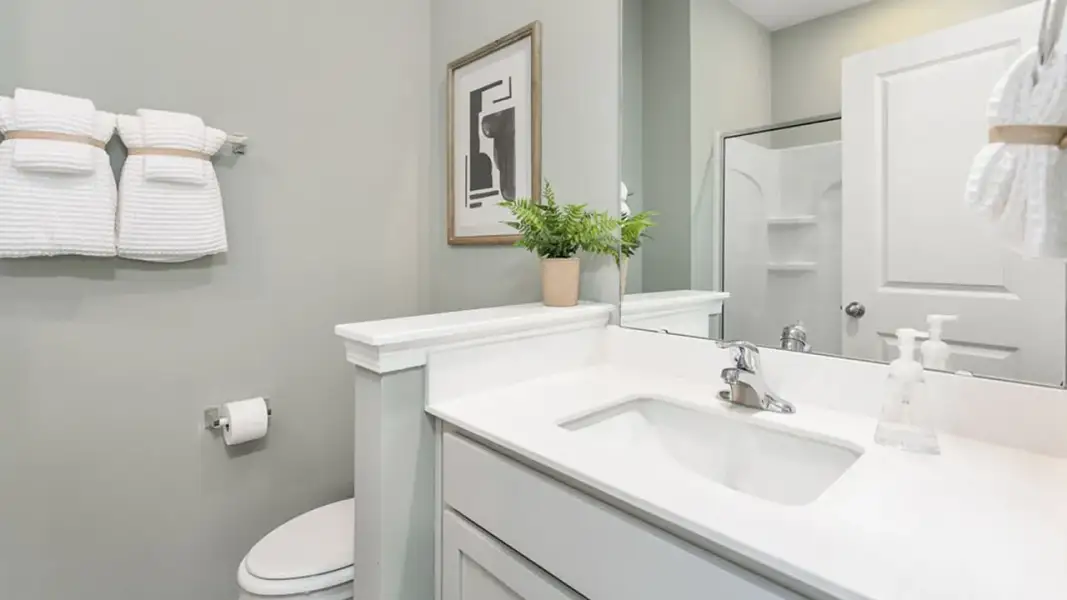 Close-up of interior finishes inside a home in The Estates at Edinborough, Gibsonville (Image 18).