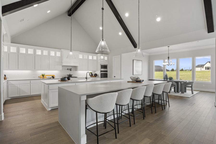 Representative furnished interior of a home built from the Lancaster by Windsor Homes in Ridge Pointe Estates, McLendon-Chisholm (Image 11). Representative furnished interior of a home built from the Lancaster by Windsor Homes in Ridge Pointe Estates, McLendon-Chisholm (Image 11).