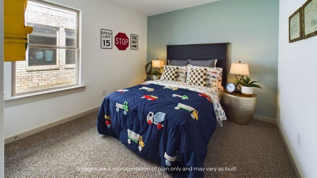 Furnished interior view inside a new home in Overlook West, Wolfforth (Image 8).