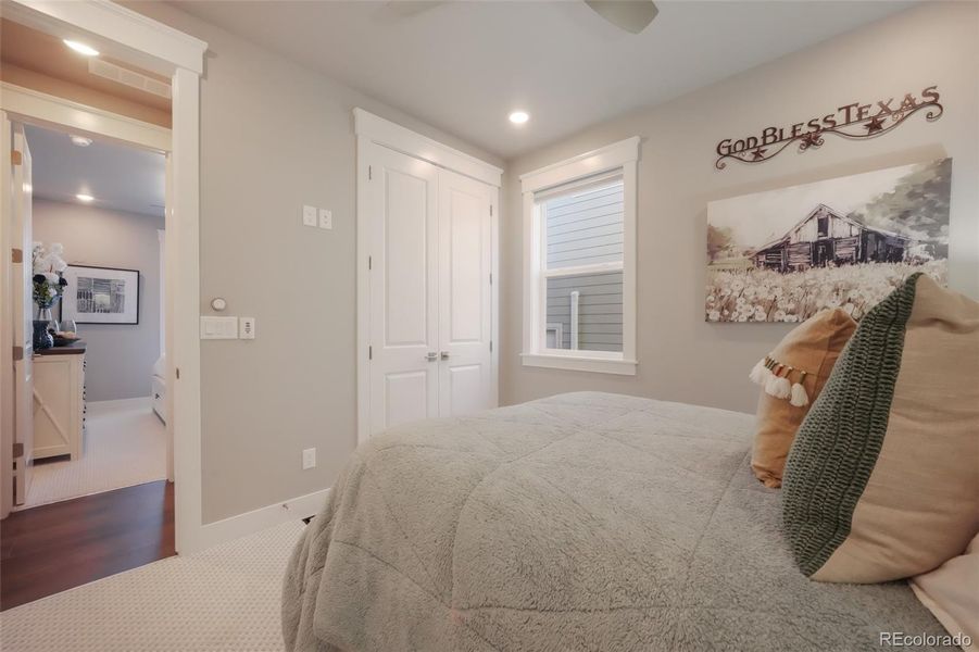 Furnished interior view inside a new home in , Monument (Image 25).