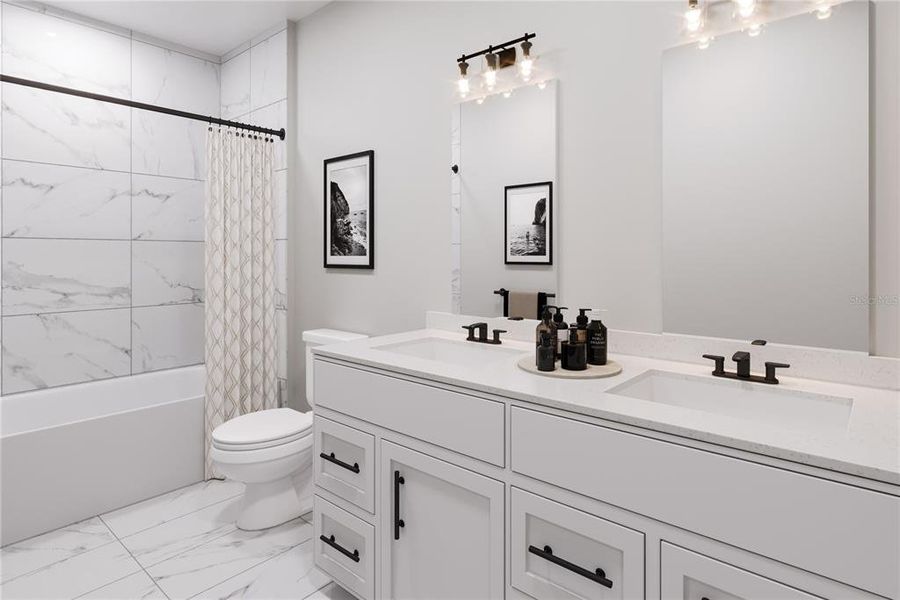 Furnished interior view inside a new home in Lake Mattie Preserve, Auburndale (Image 13). Furnished interior view inside a new home in Lake Mattie Preserve, Auburndale (Image 13).