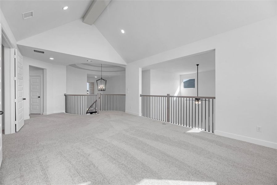 Spacious, unfurnished interior of a new home in Meridiana, Manvel (Image 18). Spacious, unfurnished interior of a new home in Meridiana, Manvel (Image 18).