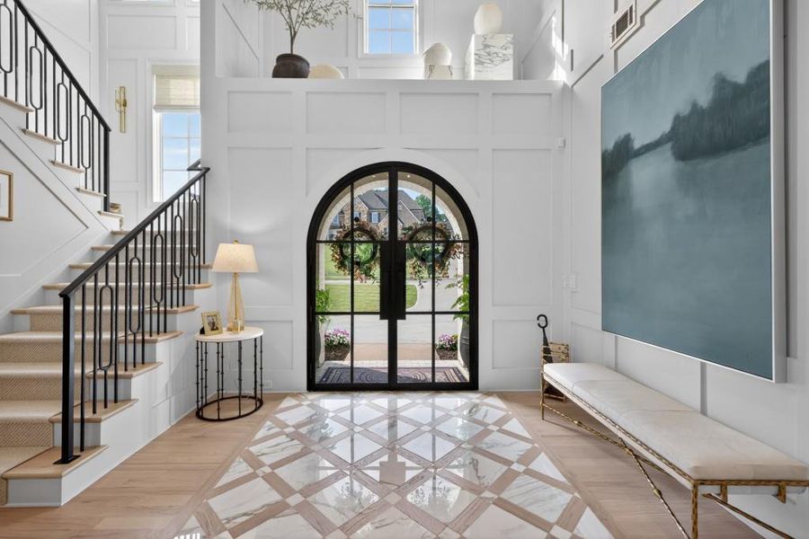 Furnished interior view inside a new home in , Braselton (Image 18).