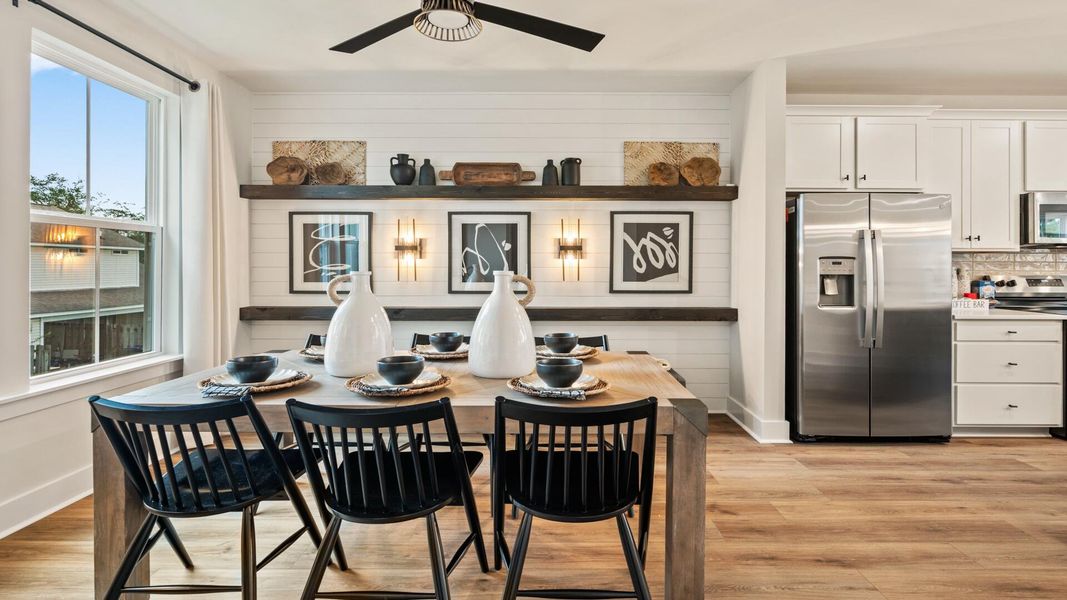 Furnished interior view inside a new home in , North Charleston (Image 9). Furnished interior view inside a new home in , North Charleston (Image 9).