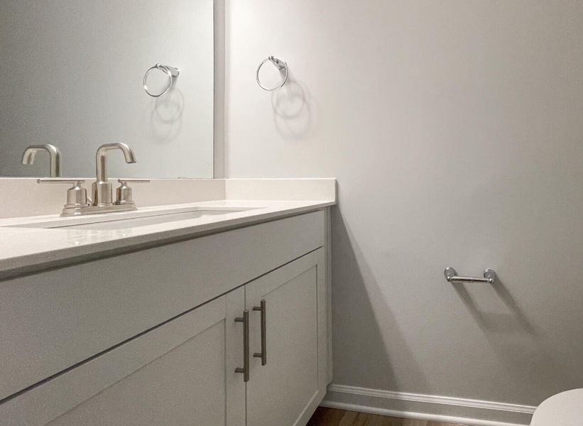Close-up of interior finishes inside a home in Riverbrooke Townhomes, Simpsonville (Image 9).