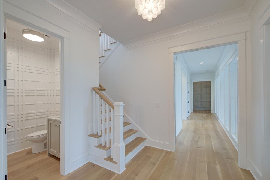 Spacious, unfurnished interior of a new home in Daniel Island Park, Charleston (Image 22).