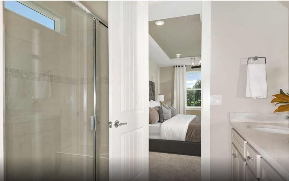 Furnished interior view inside a new home in Sun City Peachtree, Griffin (Image 4).