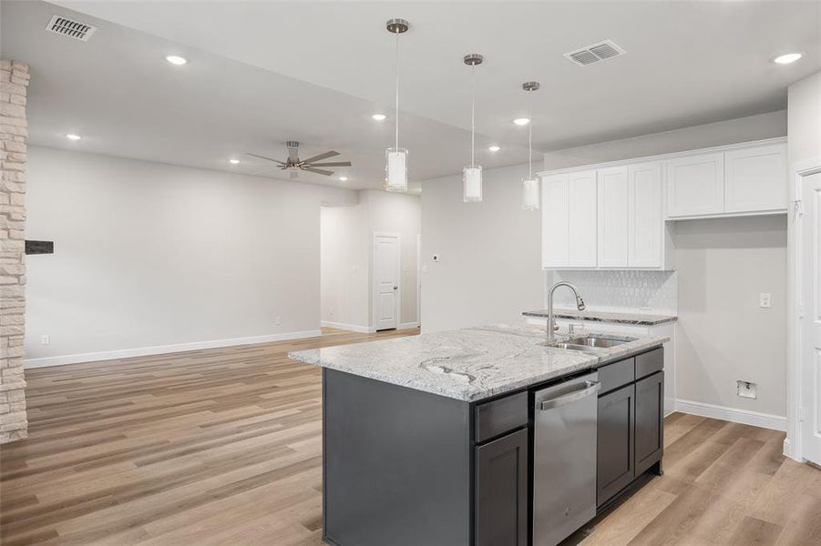 Furnished interior view inside a new home in , Fort Worth (Image 15).
