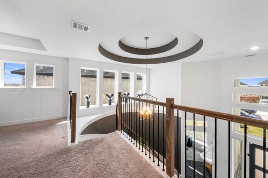 Furnished interior view inside a new home in , Katy (Image 12).