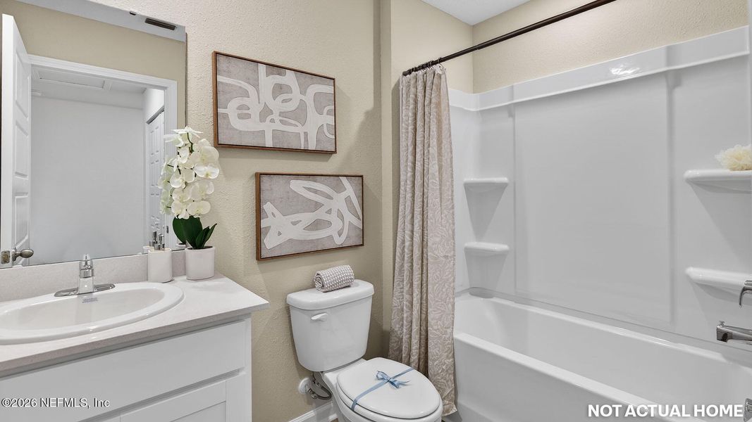 Furnished interior view inside a new home in Hansen Creek, Jacksonville (Image 23).
