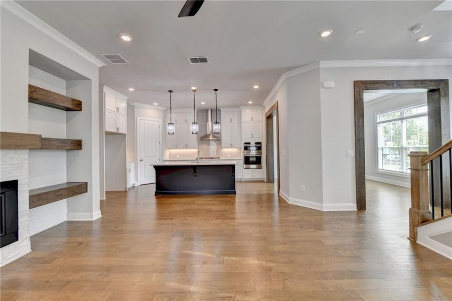 Spacious, unfurnished interior of a new home in , Buford (Image 27).
