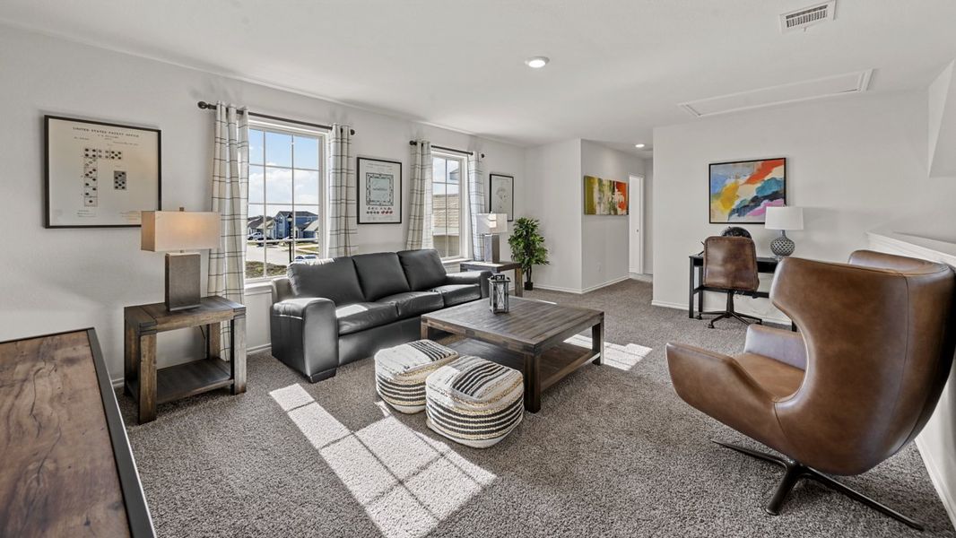 Furnished interior view inside a new home in Waverly Estates, Josephine (Image 16).