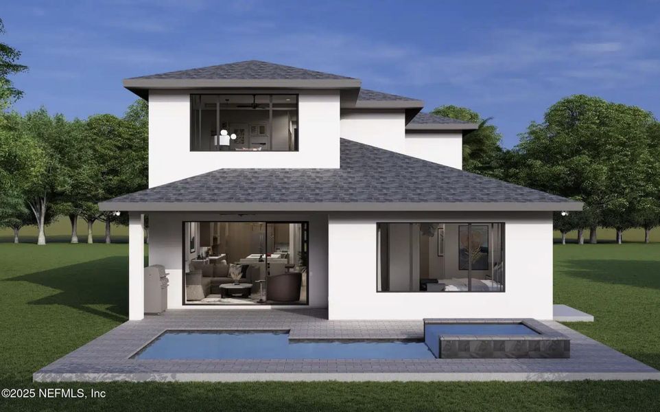 Exterior details and patio area of a home in , St. Augustine (Image 3).