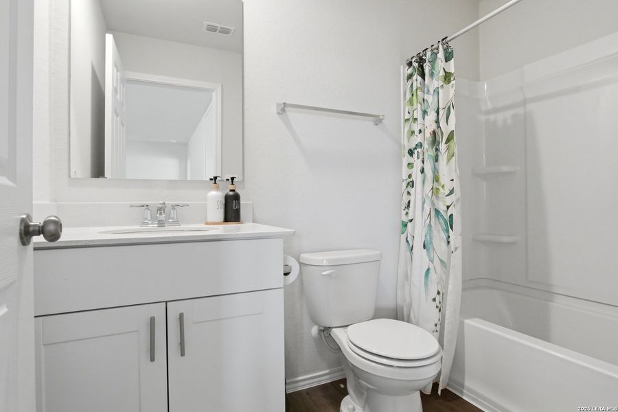 Furnished interior view inside a new home in Davis Ranch, San Antonio (Image 7).