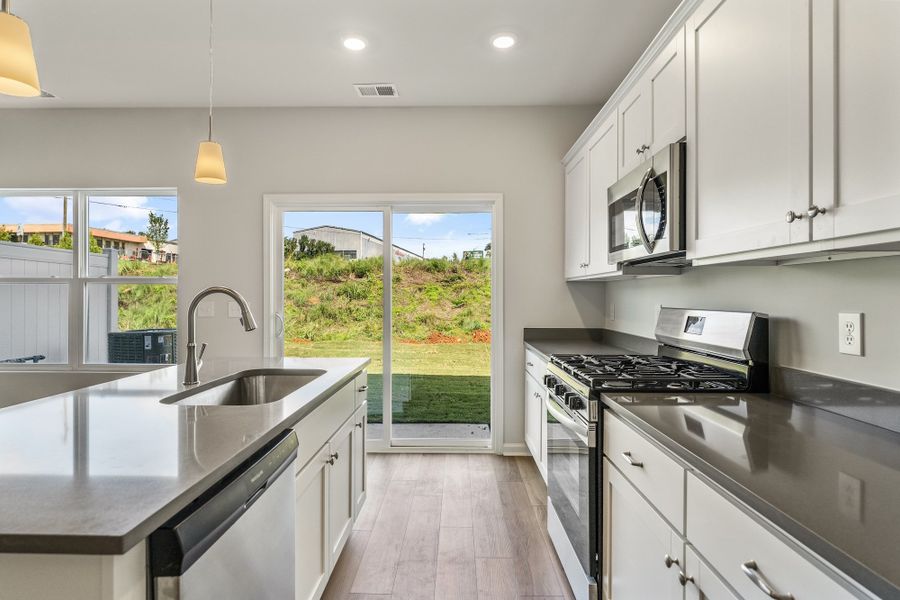 Furnished interior view inside a new home in Edwards Station, Taylors (Image 7).