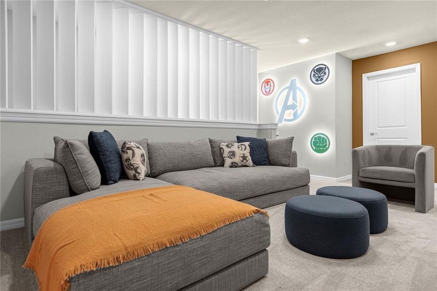 Furnished interior view inside a new home in , Davenport (Image 6).