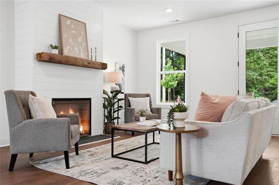 Furnished interior view inside a new home in , Mansfield (Image 17).