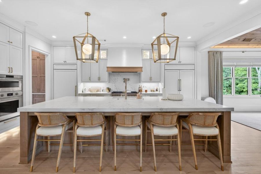 Furnished interior view inside a new home in , Braselton (Image 43).