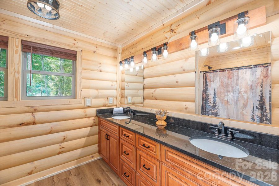 Furnished interior view inside a new home in , Maggie Valley (Image 9).