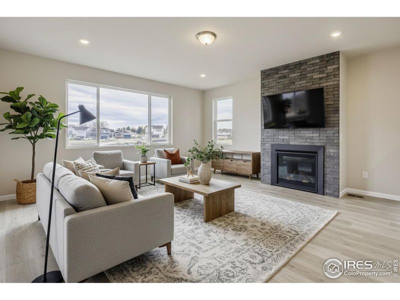 Open Living Room Open Living Room