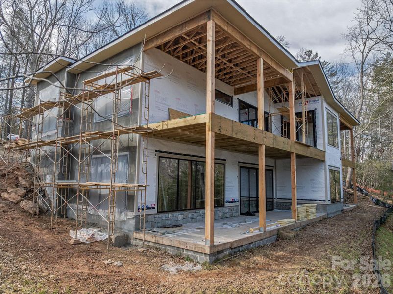 In-progress construction of a new home in , Arden, NC (Image 3).