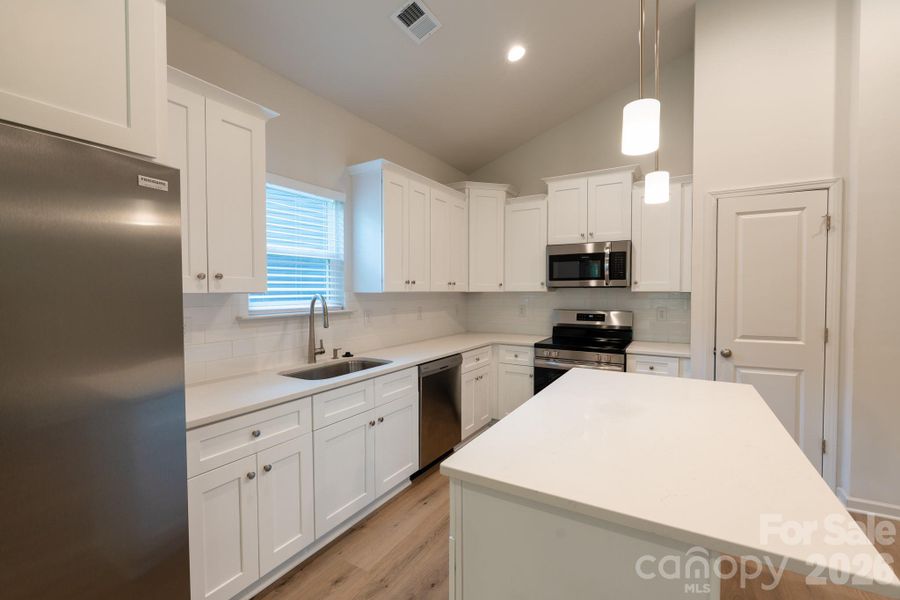 Furnished interior view inside a new home in Northway at Echo Glen, Charlotte (Image 7).