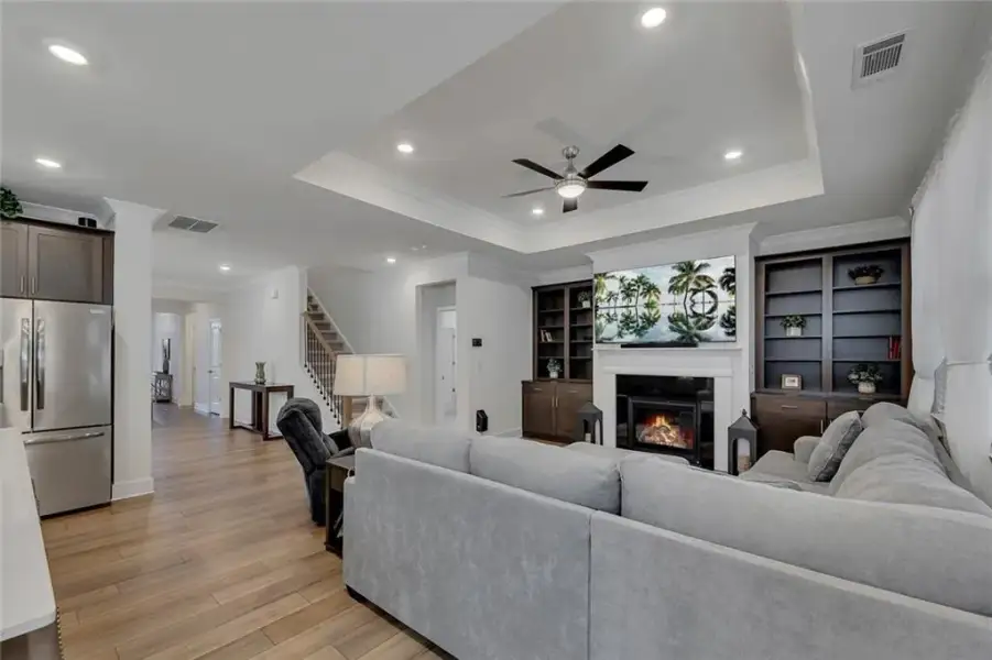 Furnished interior view inside a new home in , Canton (Image 12). Furnished interior view inside a new home in , Canton (Image 12).