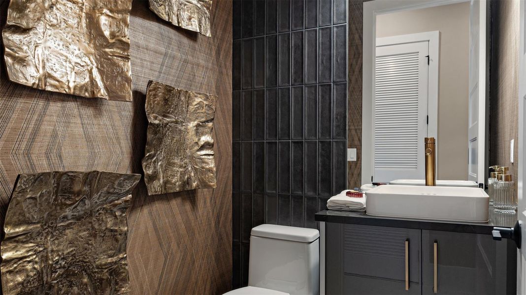 Furnished interior view inside a new home in L'Ambiance at Avenir, Palm Beach Gardens (Image 9).