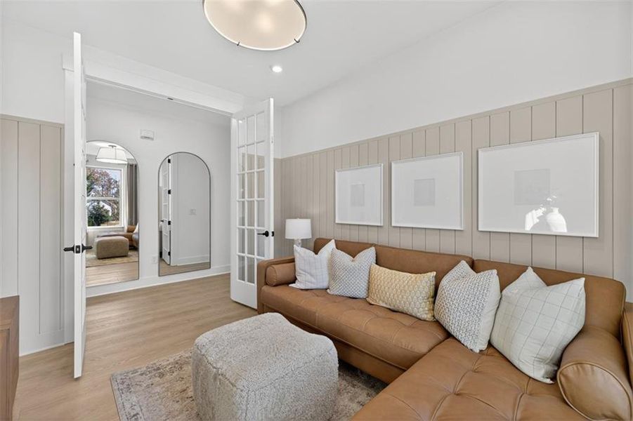 Furnished interior view inside a new home in Del Webb Chateau Elan, Hoschton (Image 9).