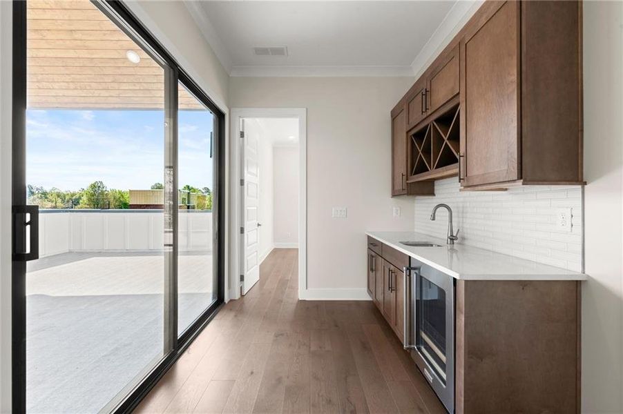 Furnished interior view inside a new home in The Gathering – Alpharetta, Alpharetta (Image 38).