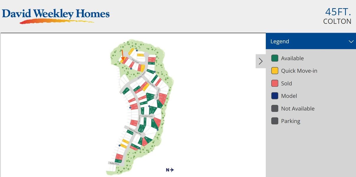 Homesite Map