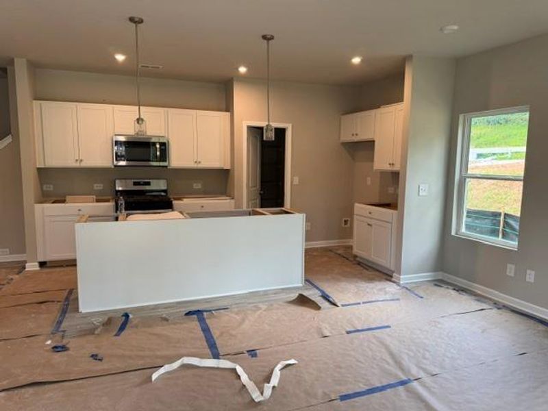 In-progress construction of a new home in Park Center Pointe, Mableton, GA (Image 14).