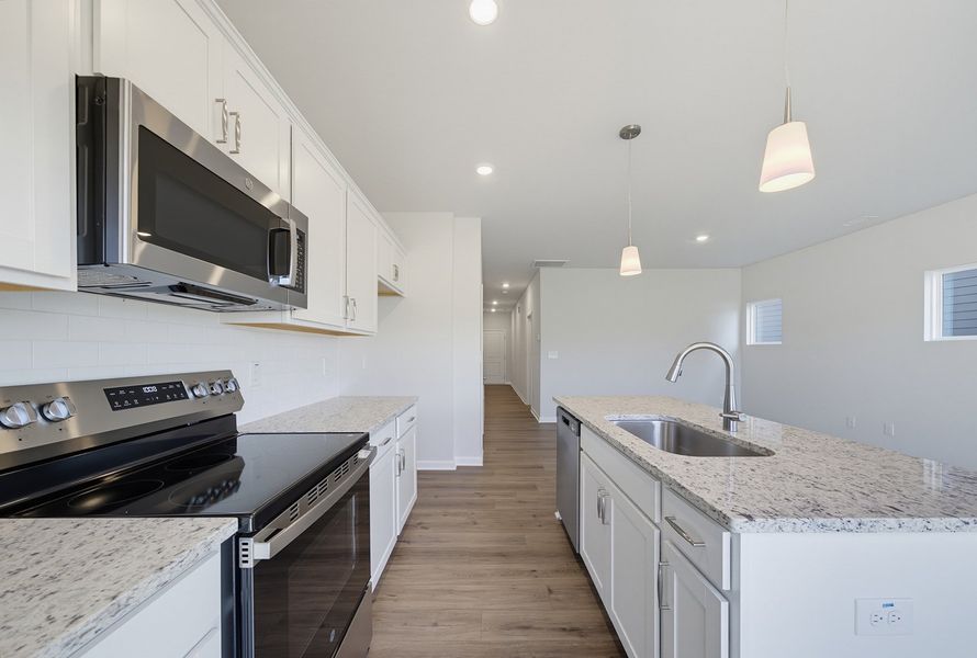Furnished interior view inside a new home in Sweetbrier, Durham (Image 10).
