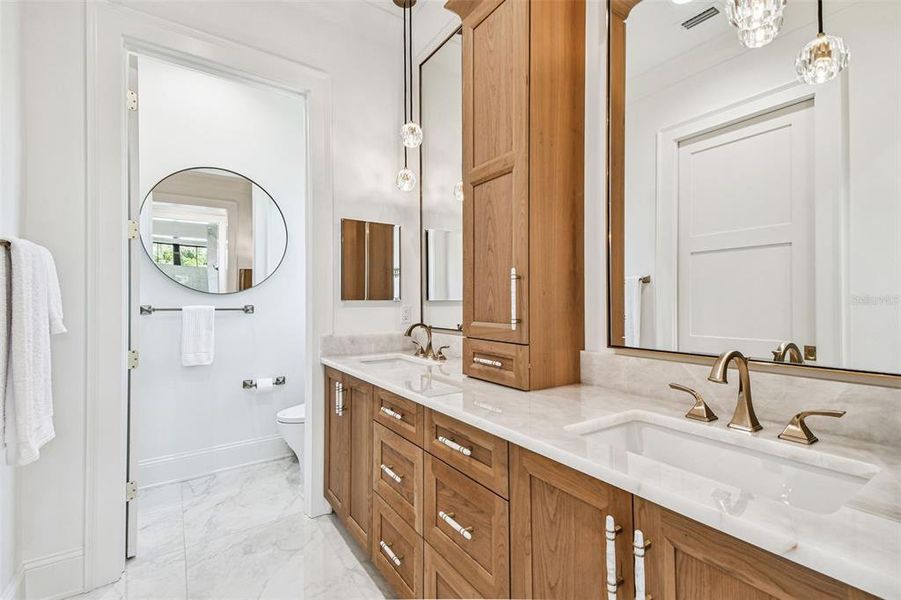 Furnished interior view inside a new home in , Tampa (Image 35).