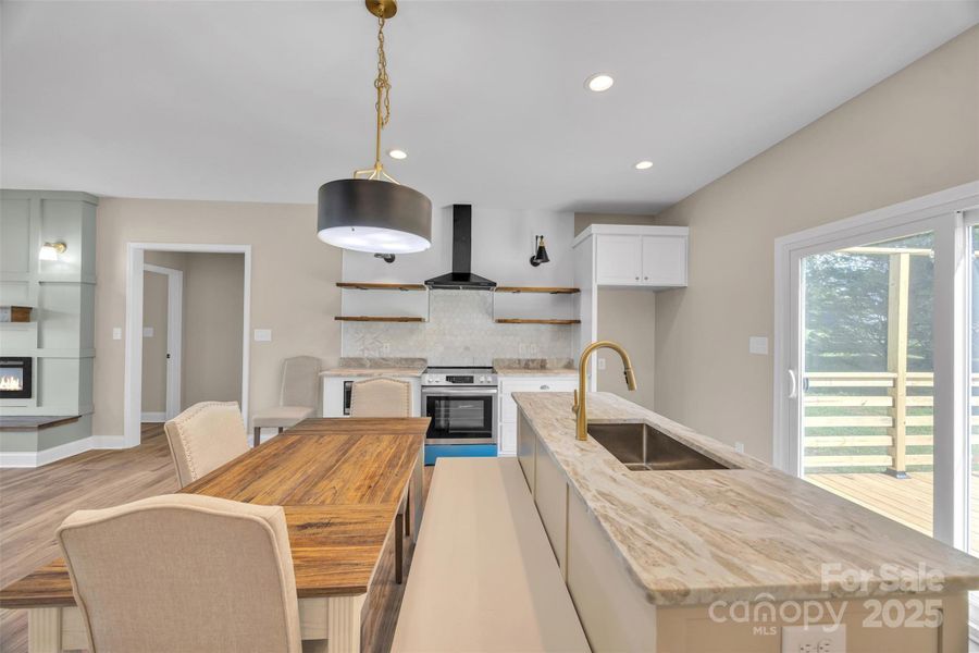 Furnished interior view inside a new home in , Statesville (Image 5).