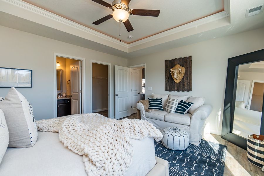 Representative furnished interior of a home built from the Clifton by Enchanted Homes in Arcadia Village, Spartanburg (Image 37).